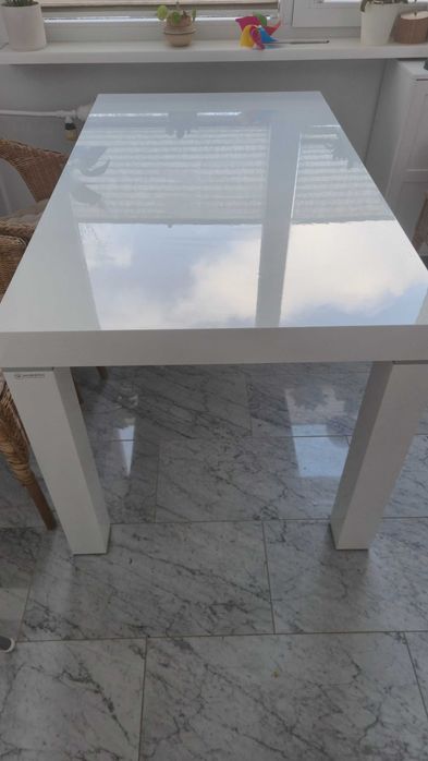 Stół biały połysk Hubertus