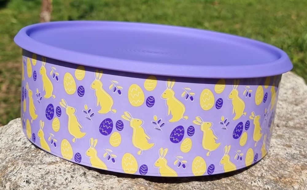 Caixa 2.4L Páscoa Tupperware Nova