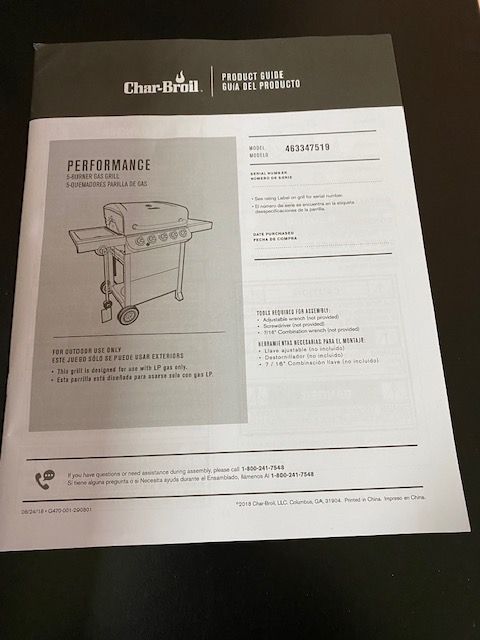 Газовый гриль Char-Broil