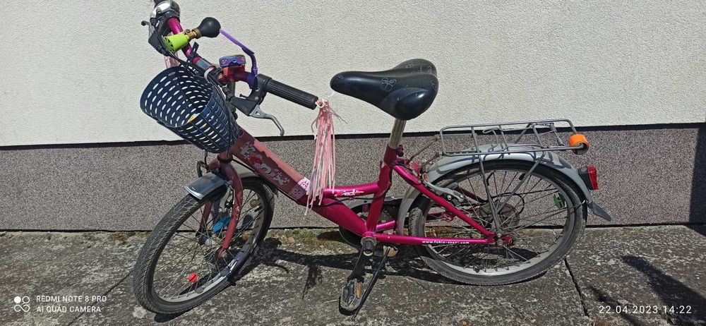 Rower dziewczynka Fenix 20