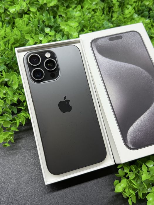 iPhone 15 Pro Max, 256Gb, Black Titanium (Neverlock) Айфон 15ПМ, #9285