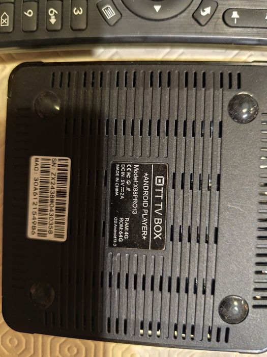 Box android 4GB de RAM 8GB ROM