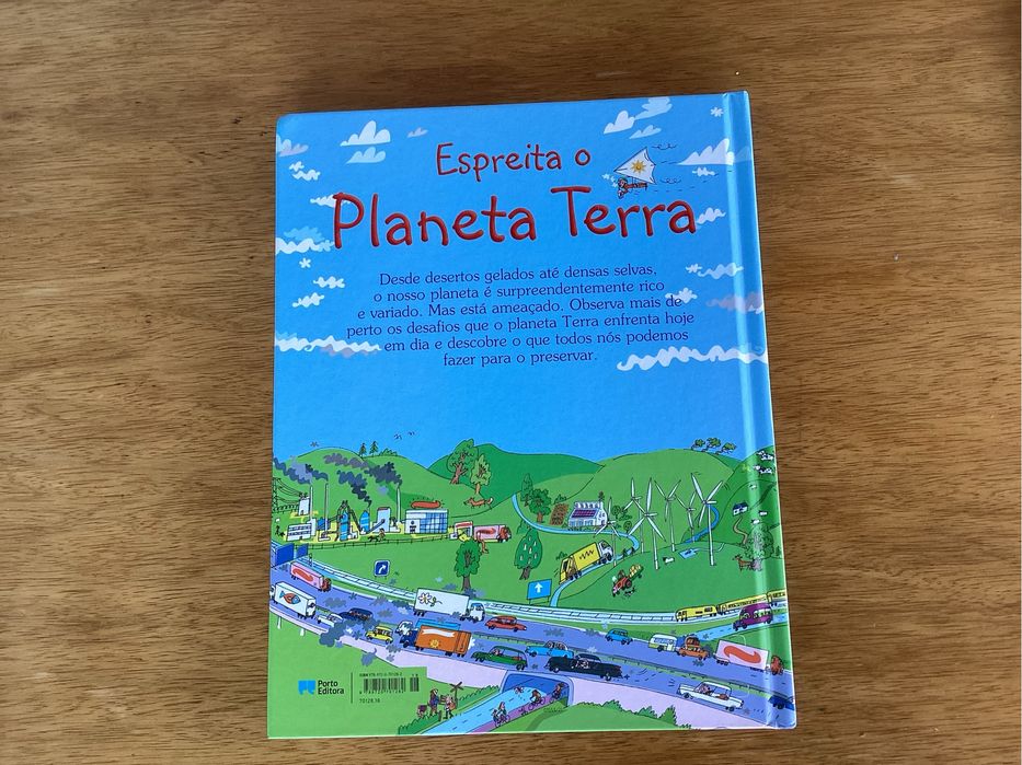 Livro português infantil, Espreita o planeta Terra