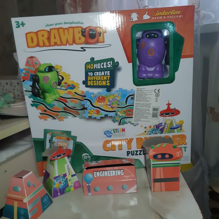 Интерактивный робот Drawbot паззл трек