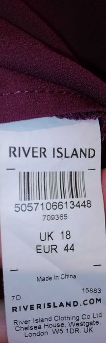 River Island блузка/блуза. 50-52-54 р. (18 / 44-46)