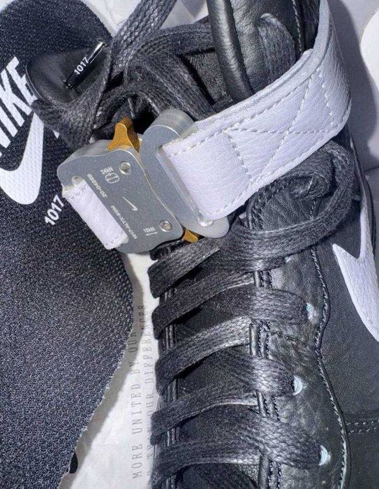 (БЕЗ ПЕРЕДОПЛАТИ)Nike Air Force 1 x Alyx найк аір аер форс алікс чорні