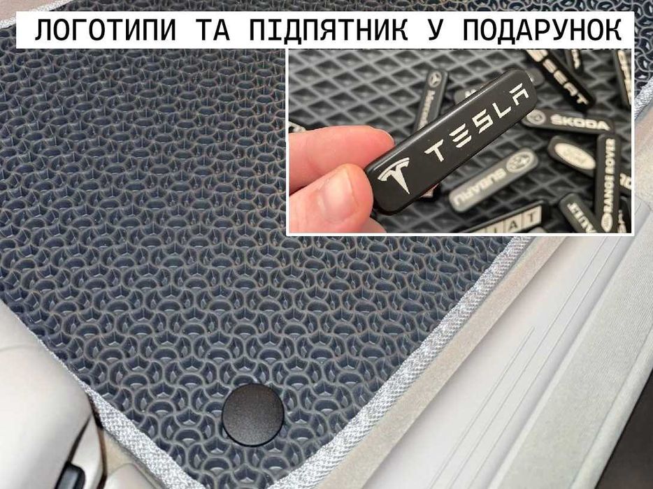 РОЗПРОДАЖ EVA ЕВА Коврики в авто Багажник Volkswagen Skoda Audi + 2 ЛОГО