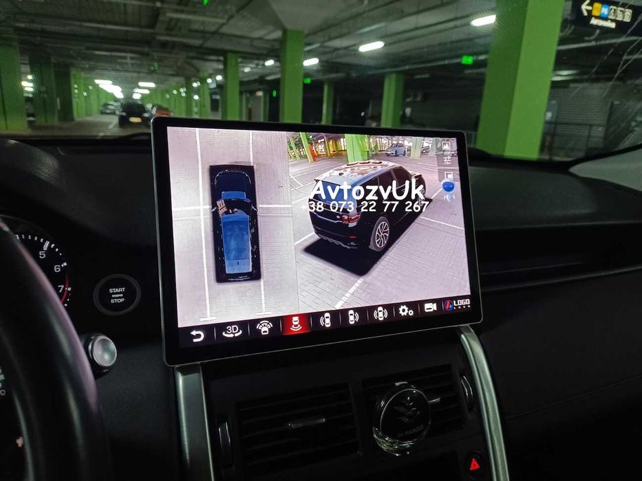 Магнитола Android 16 CarPlay GPS Навигация Монитор 2 дин мультимедия