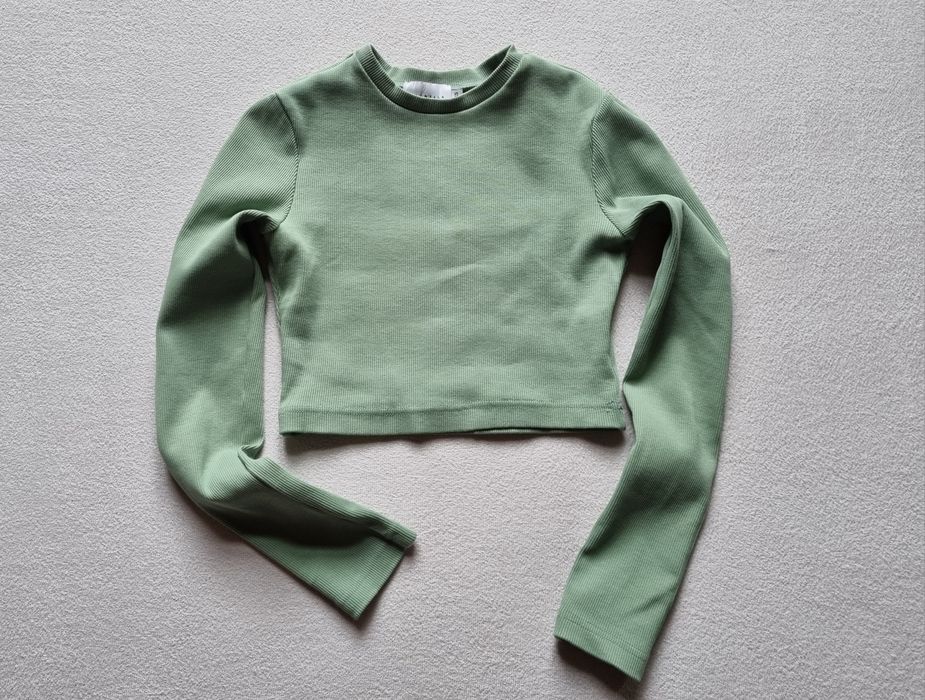 Top Kisha Long Sleeve Smoke Mint Laurella XS