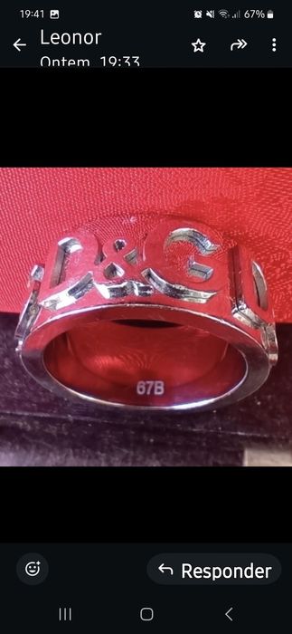 Anel Dolce&Gabana