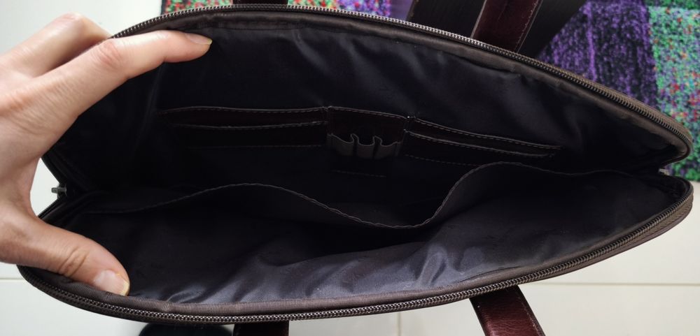 Aktówka ze skóry VIP Collection