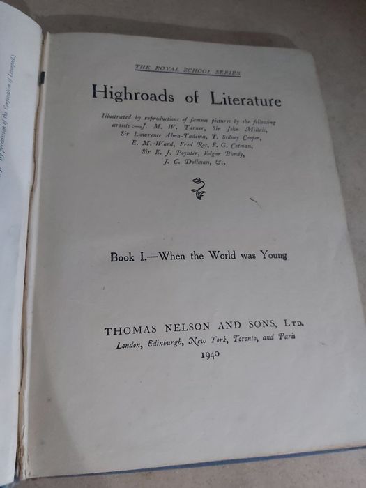 The Royal School Series - Book I.