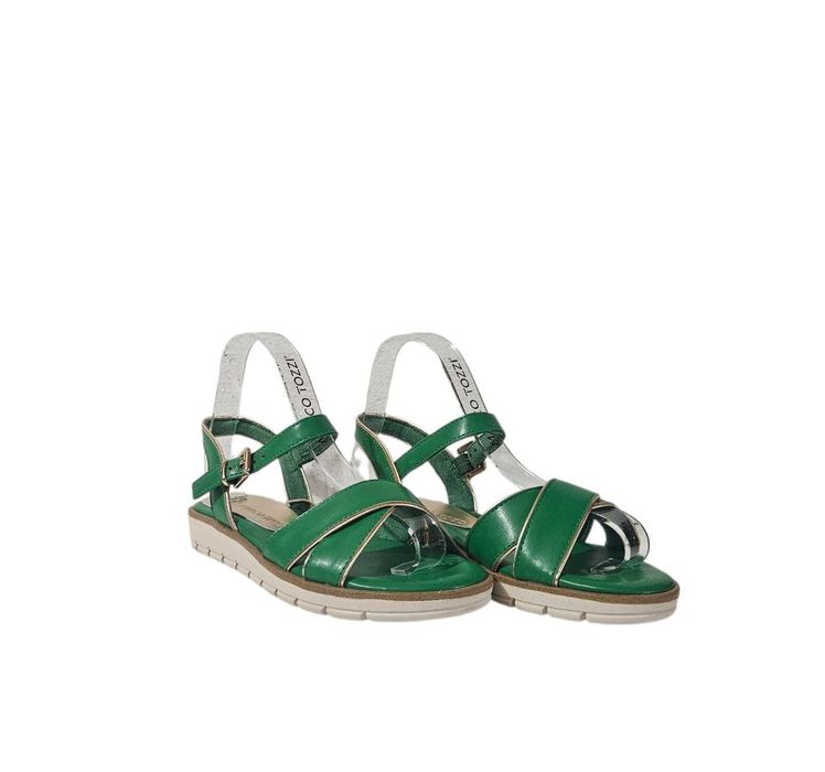 Nowe sandały marki Marco Tozzi. Rozmiar 37, kolor green, 28601