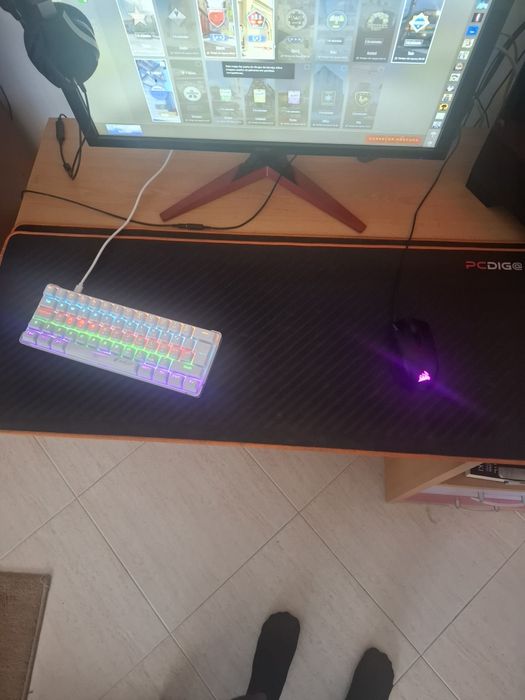 Vendo tapete gaming pcdiga tenho 2