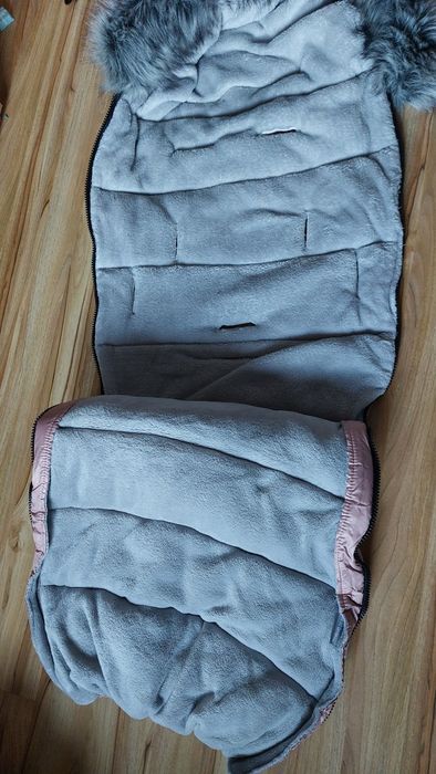 Śpiworek cotton moose różowy