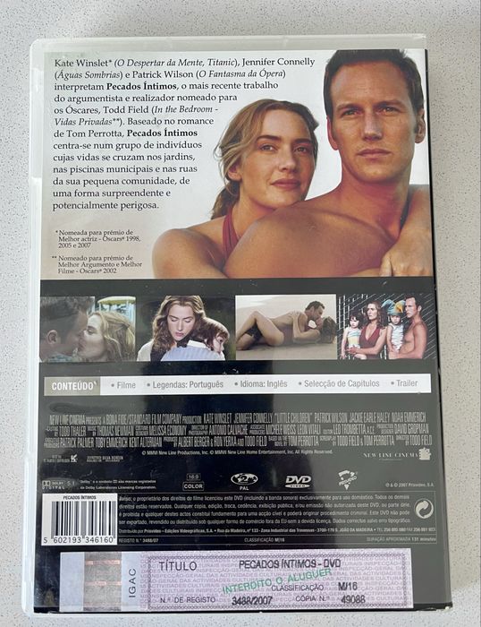 DVD – Pecados Íntimos (Little Children, 2006)