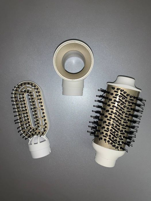 Стайлер бело-золотой