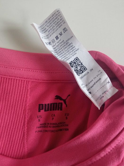 Puma damska sportowa krótka koszulka thermo r S/36