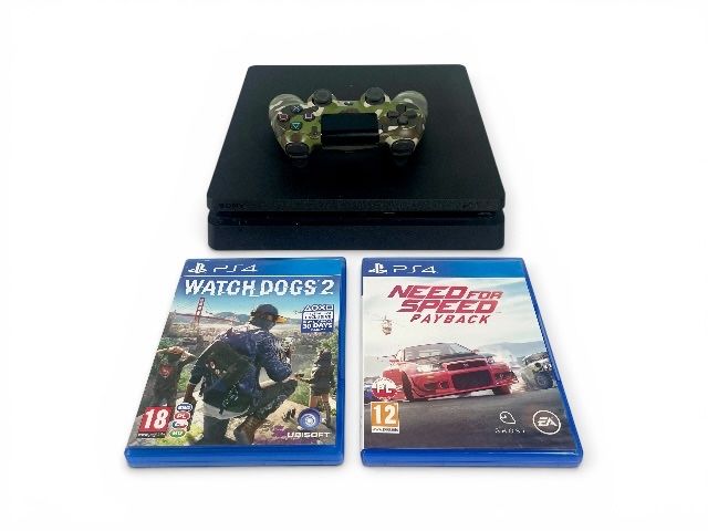 PlayStation 4 Slim 500GB 2 Gry Pad V2 Działa