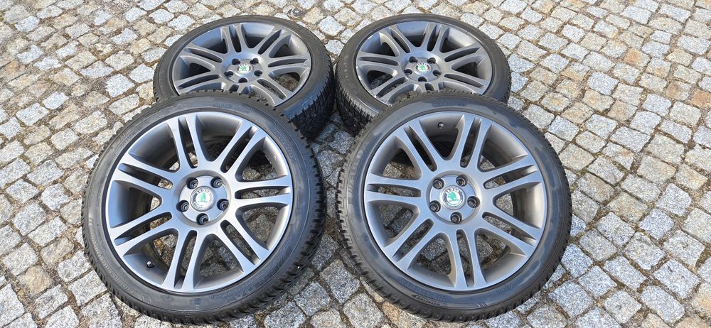 Oryginalne felgi Skoda 18 5x112 Superb,Octavia,Fabia,Yeti 225/45/18
