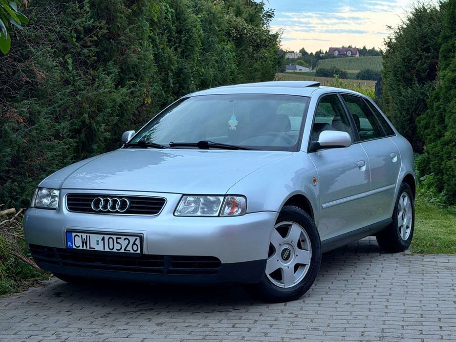 Audi A3 8L 1.6 Benzyna 101 KM 2000r Klimatyzacja 5-drzwi Szyberdach Skóry Po Wymianie Rozrządu