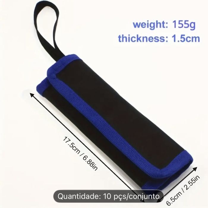 Kit 10 Pinças de Precisao Anti-estaticas (ESD) - Professional