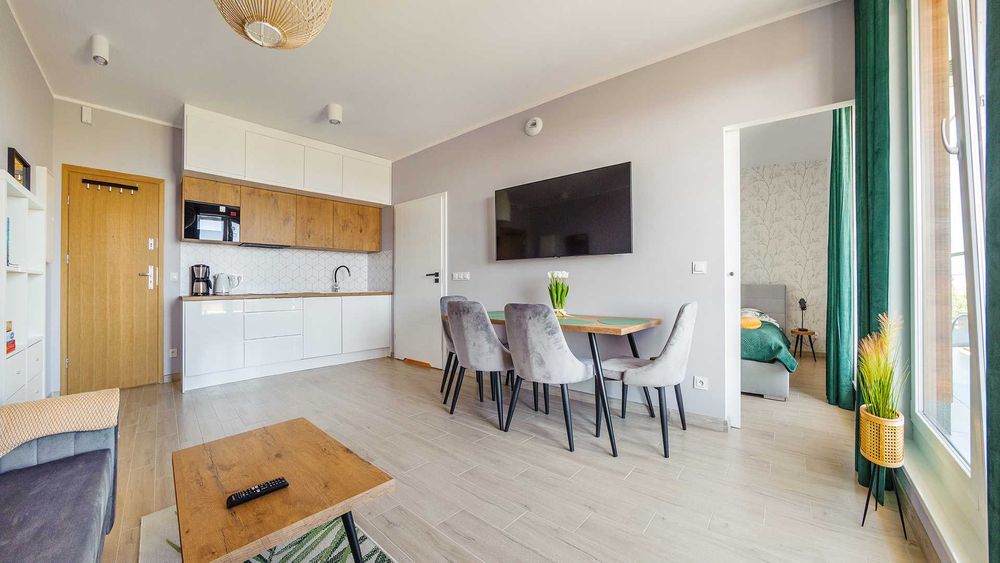 Apartament 4-osobowy Władysławowo TARAS/WIDOK