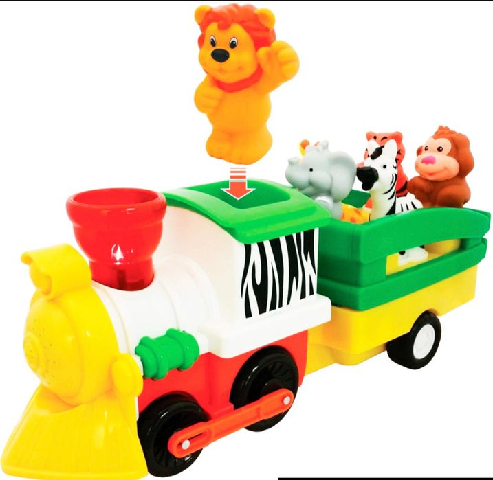 Фігурки та   Паровоз Лімпопо KIDDI SMART(світло, українська мова)  Kiddieland