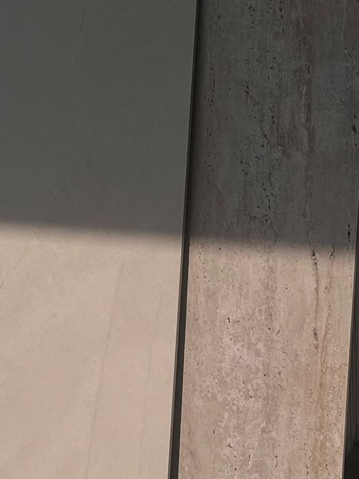 Plytka gres wielkoformatowa Tubadzin TRAVERTINO blat 275x120 trawertyn