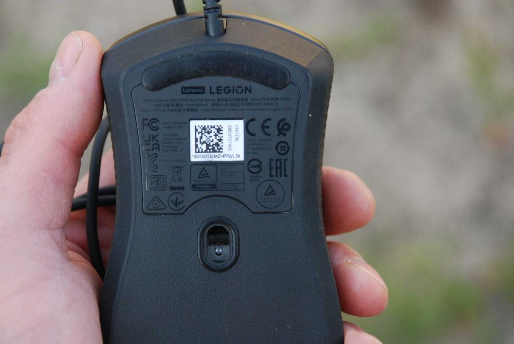 Миша Lenovo M300 RGB Black