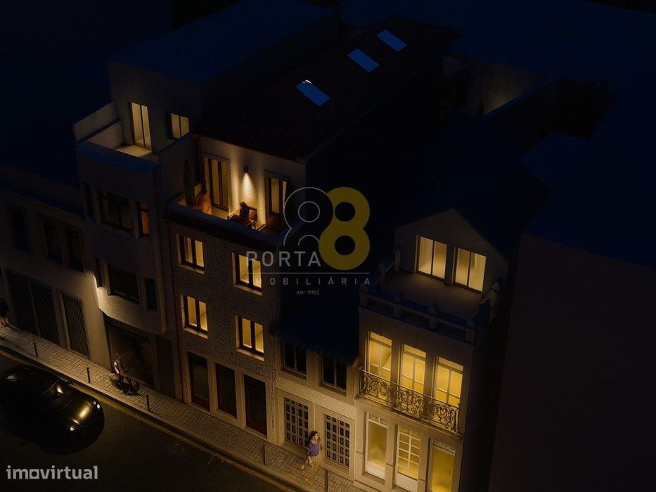 Apartamento T0 na Baixa do Porto