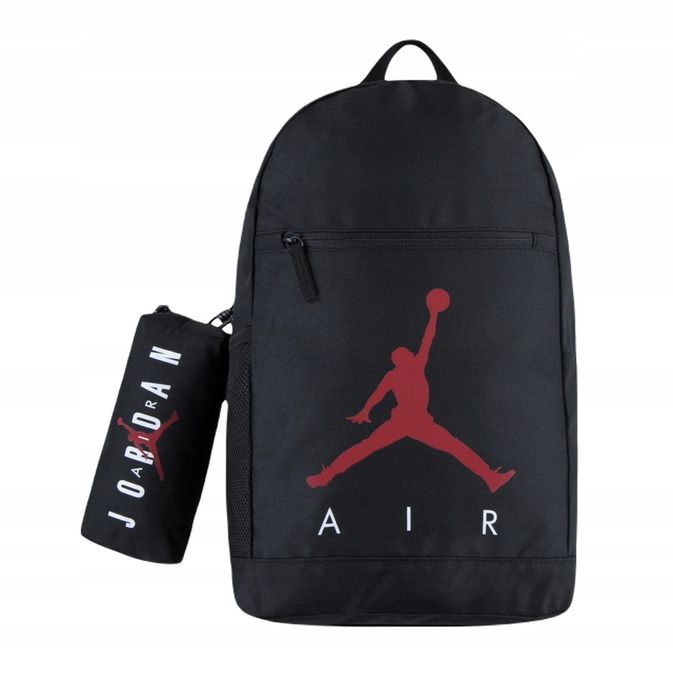 Plecak Air Jordan Backpack Gym Black Pencil Case Piórnik 18L