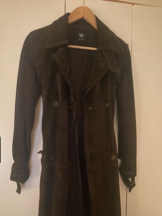 Lanidor Suede Long Coat - New
