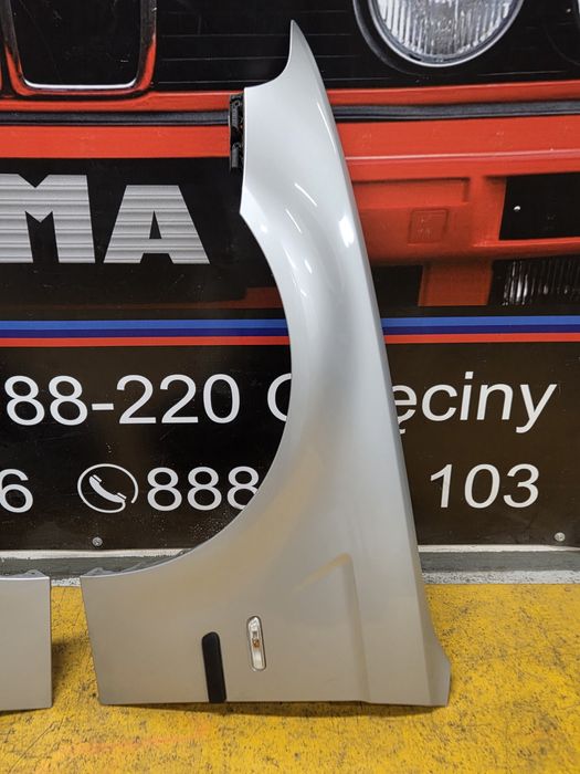 BMW E46 Compact Błotnik Lewy Titansilber 354/7 BDB Stan Lakier Orygina