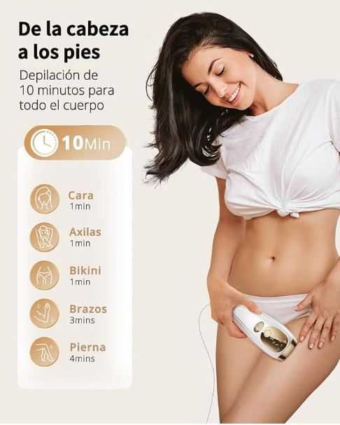 Depiladora Laser - Luz Pulsada (Nunca USADA)