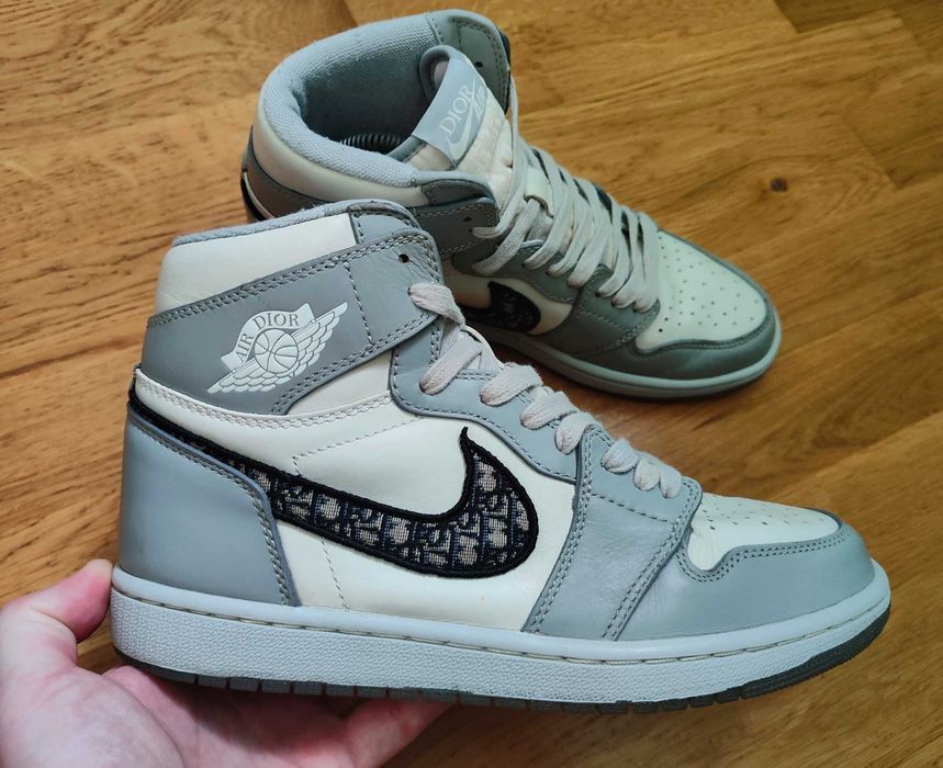 Кроссовки Nike Jordan Dior Размер 42