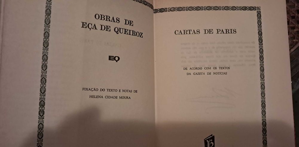 Colecção de livros antigos do Eça Queiroz