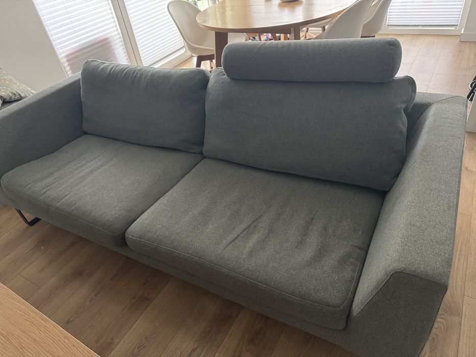 Kanapa SITS odcien zielony OHIO, 3-osobowa, nierozkladana