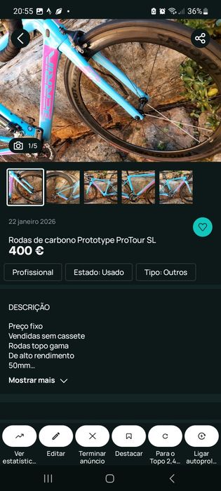 Acessórios para bicicletas oportunidades