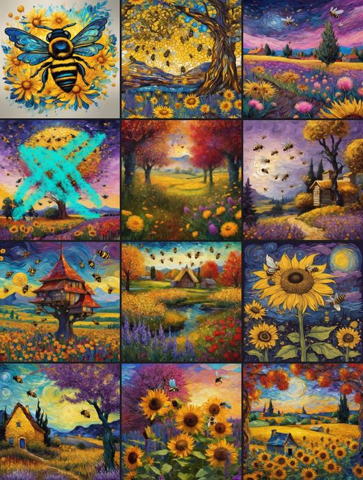 Piękny kolorowy Obraz na płótnie 60x60cm