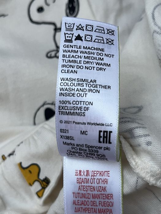 Sukienka z falbanką bawełniana M&S 74-80 , 76