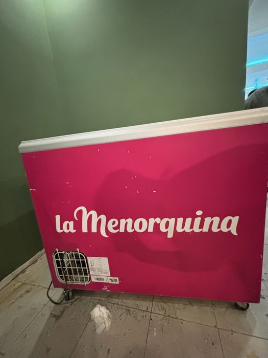 La Menorquina chest freezer.