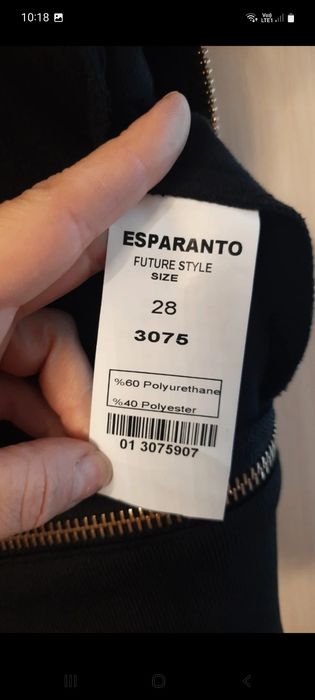 Kurtka-katana-ramoneska M/L Esperanto