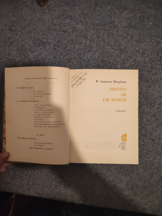 O destino de um homem - Somerset Maugham