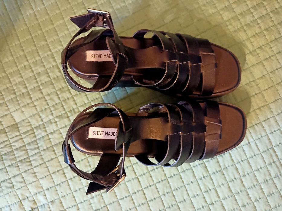 Buty koturny czarne 40 Steve Madden