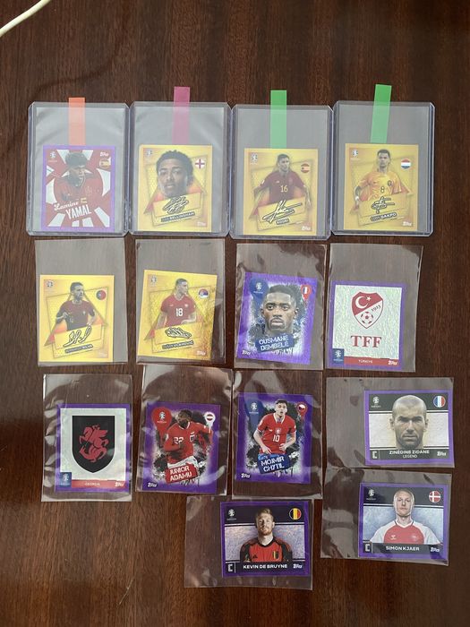 Cromos Euro 2024 (Purple, Green, Euro Edition Border, etc)