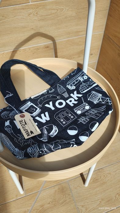 Ikoniczna nowojorska mini torba marki MAPTOTE z Brooklynu, nowa, z metką