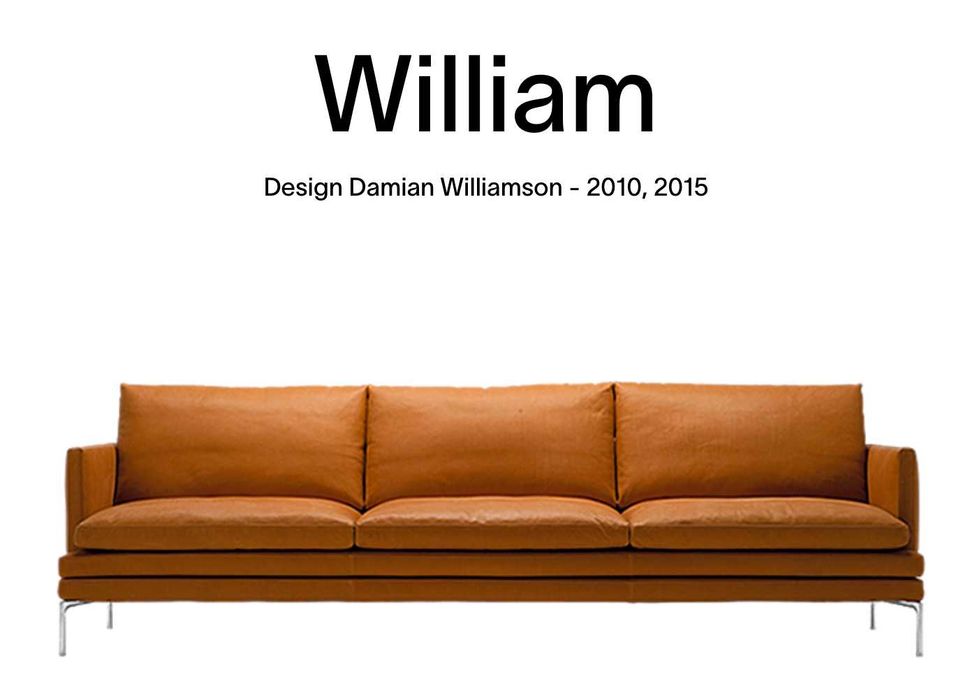 Sofá Zanotta de 3 lugares - Peça de design italiano !