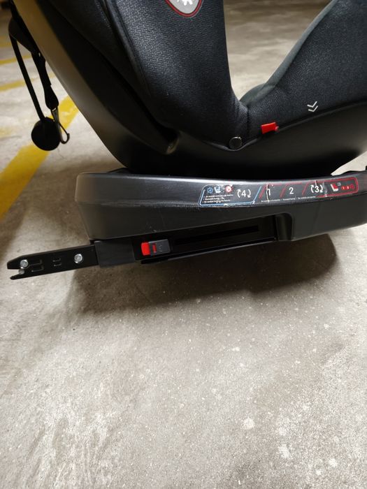 Cadeira Bebe Auto Grupos 0+ 0 e 1  Isofix Giratória