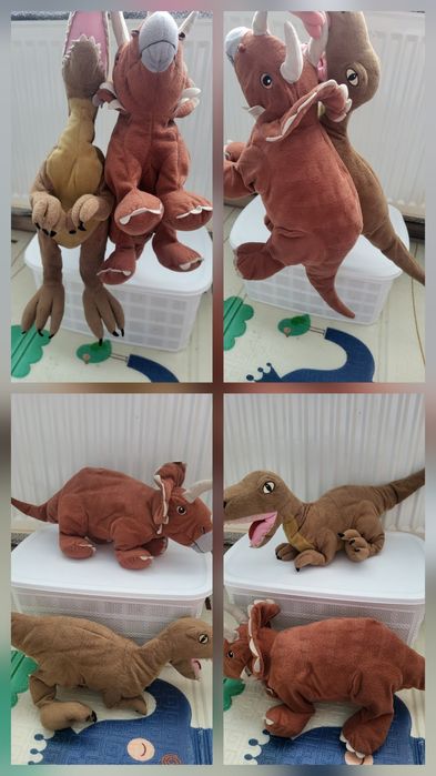 М'які іграшки IKEA JATTELIK  динозаври ЄТТЕЛІК